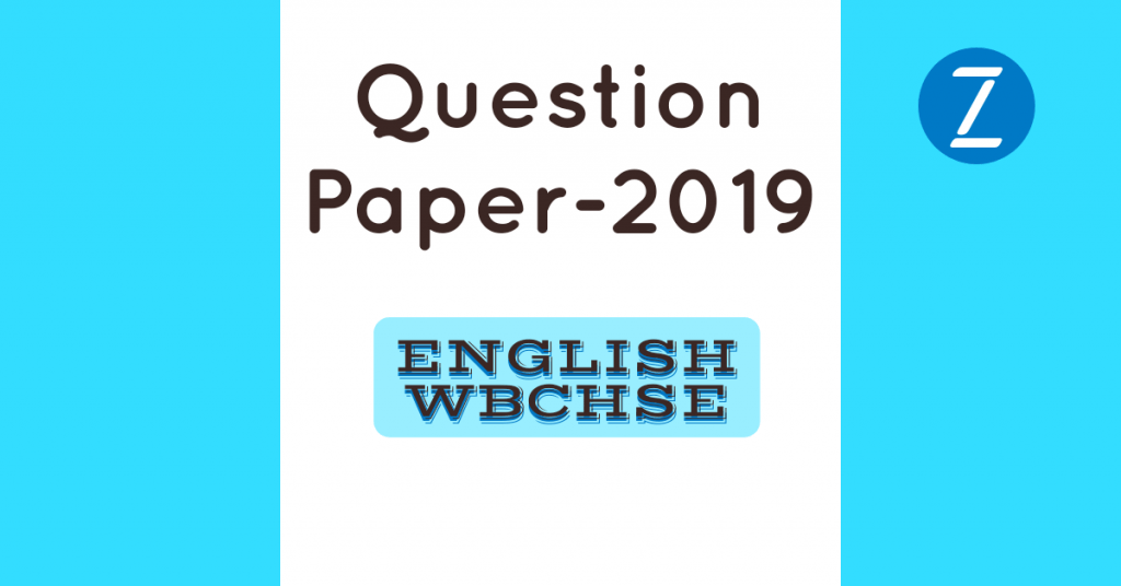 WBCHSE English question paper 2019 pdf download