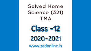 nios home science assignment answers